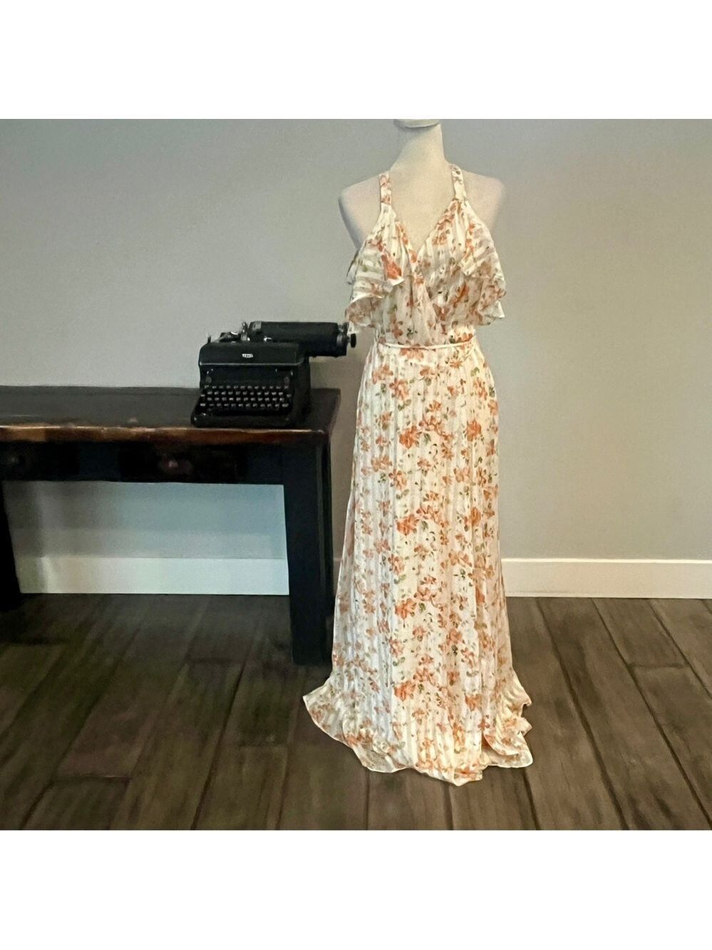 Privacy Please Acme Floral Wrap Dress - Size Medium